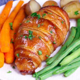 Fancy Dinner Ideas: Bacon Wrapped Chicken Recipe