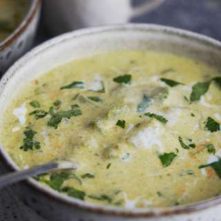 Creamy Chayote Soup Recipe