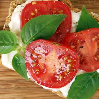 Tomato Vegetarian Sandwiches