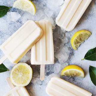 Dulce De Leche Lemon Popsicles