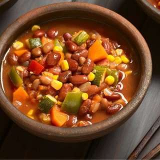 Vegetarian Crockpot Chili Recipe