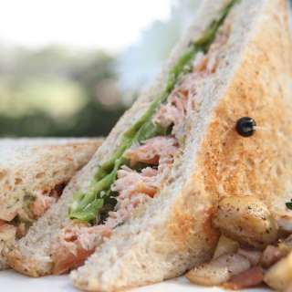Canned Salmon Sandwich