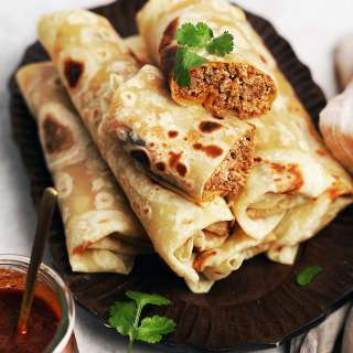 High Protein Breakfast Burrito
