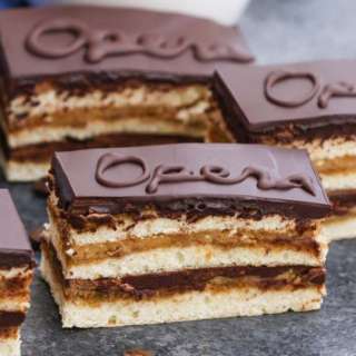 French Opera Cake Dessert