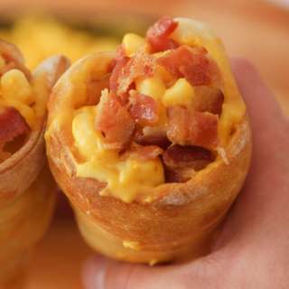 Disney Mac and Cheese Pizza Cones