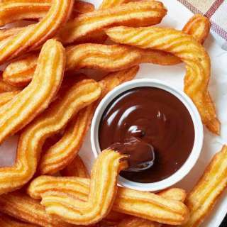 Classic Spanish Churro Dessert