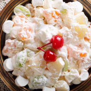 Filipino Pinoy Fruit Salad Dessert