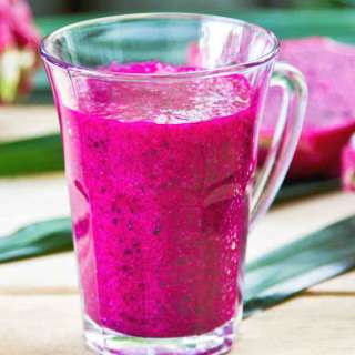 Healthy Energy Drink Dragon Fruit Smoothie