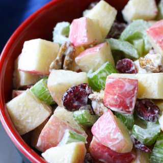 Easy Apple Salad to Serve with Tuna Steak