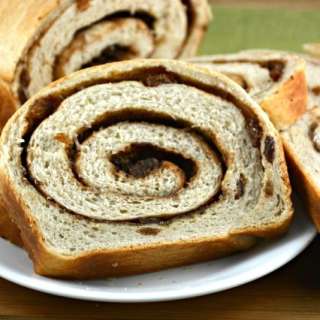 Swirled Cinnamon Raisin Bread