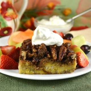 Overnight Pecan French Toast