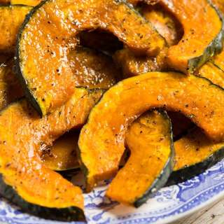 Roasted Green Pumpkins Recipe