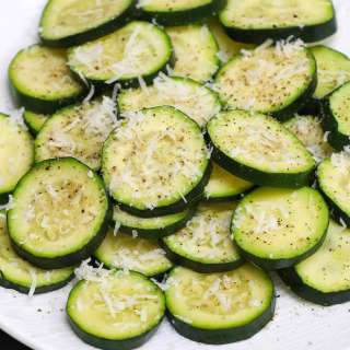 Sous Vide Zucchini Recipe with Parmesan