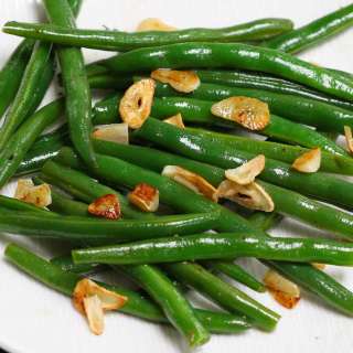Sous Vide Green Beans Recipe with Garlic & Oil