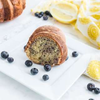 Easy Blueberry Lemon Bundt Cake