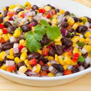 Easy Mexican Appetizer Black Bean Salad Recipe