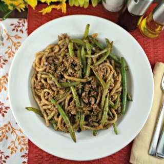 Easy Bean and Pork Stir Fry