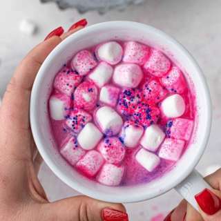 Valentine’s Day Strawberry Hot Cocoa Bombs