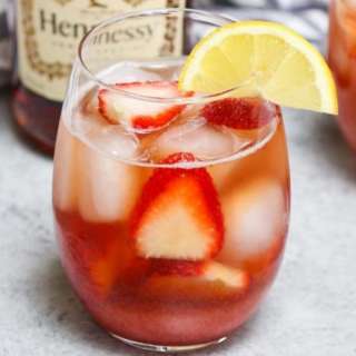 Easy Upscale Cocktail Strawberry Hennessy Recipe
