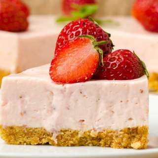 Keto Strawberry Cheesecake Recipe