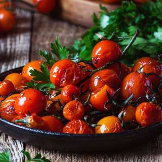 Keto Roasted Cherry Tomatoes Recipe