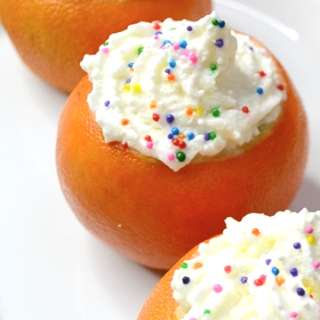 Easy Baked Cake in Oranges Recipe