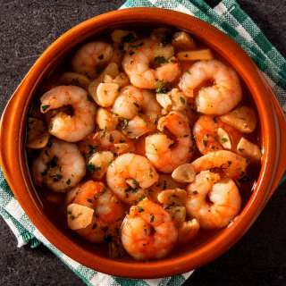 Argentinian Red Shrimp with Garlic Butter Recipe