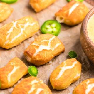 Jalapeno Cheese Stuffed Pretzel Bites