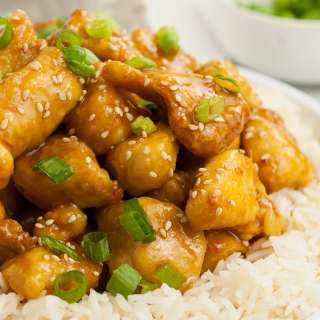 Air Fryer Orange Chicken