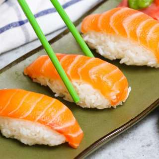 Salmon Nigiri Sushi Recipe