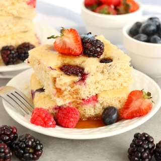 Sheet Pan Pancakes from Mix