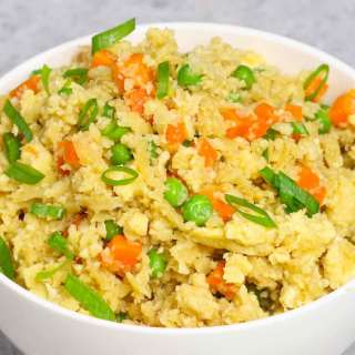 Light Dinner Cauliflower Rice