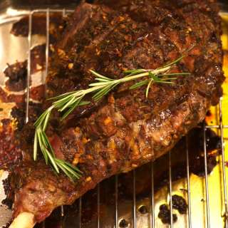Easy Roasted Leg of Lamb