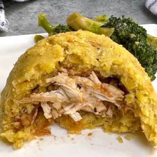 Chicken Stuffed Mofongo Recipe