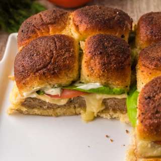 Turkey Burger Sliders