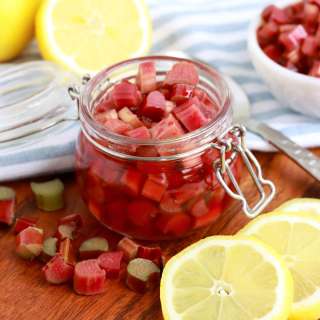 Pickled Rhubarb