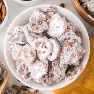 Muddy Buddy Pretzels