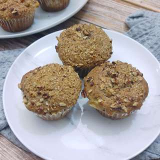 Easy Pumpkin Apple Muffins