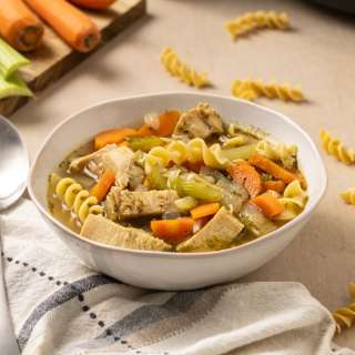 Easy Turkey Carcass Soup