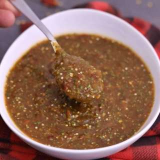 Easy Chipotle Tomatillo Salsa