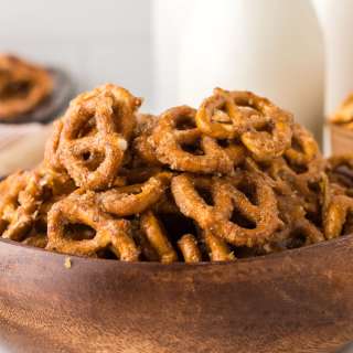Butter Toffee Pretzels