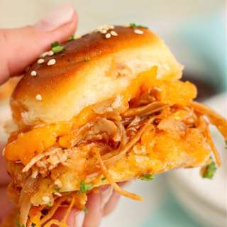 BBQ Chicken Sliders