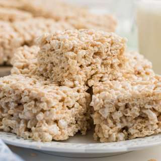 Rice Krispies Treats with Marshmallow Cream