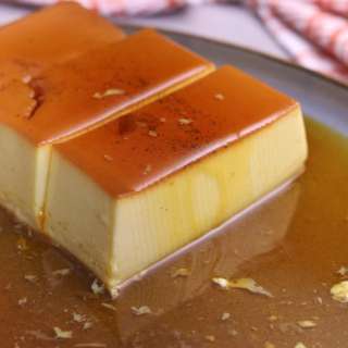 Easy Flan de Dulce de Leche