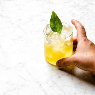 Easy Pineapple Caipirinha