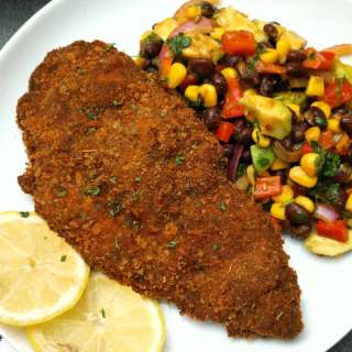 Easy Chipotle Chicken Milanese