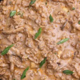 Easy Brazilian Beef Stroganoff