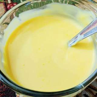 Easy Passion Fruit Glaze