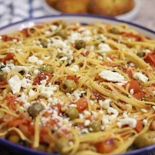 Easy Greek Spaghetti