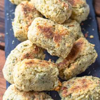 Bolinho de Arroz Assado (Simples & Air Fryer)